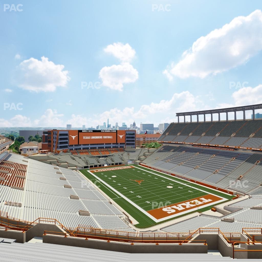 Darrell K Royal - Texas Memorial Stadium - Section 120 Seat View