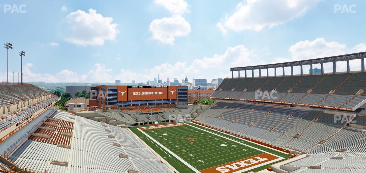 Darrell K Royal - Texas Memorial Stadium - Section 120 Seat View
