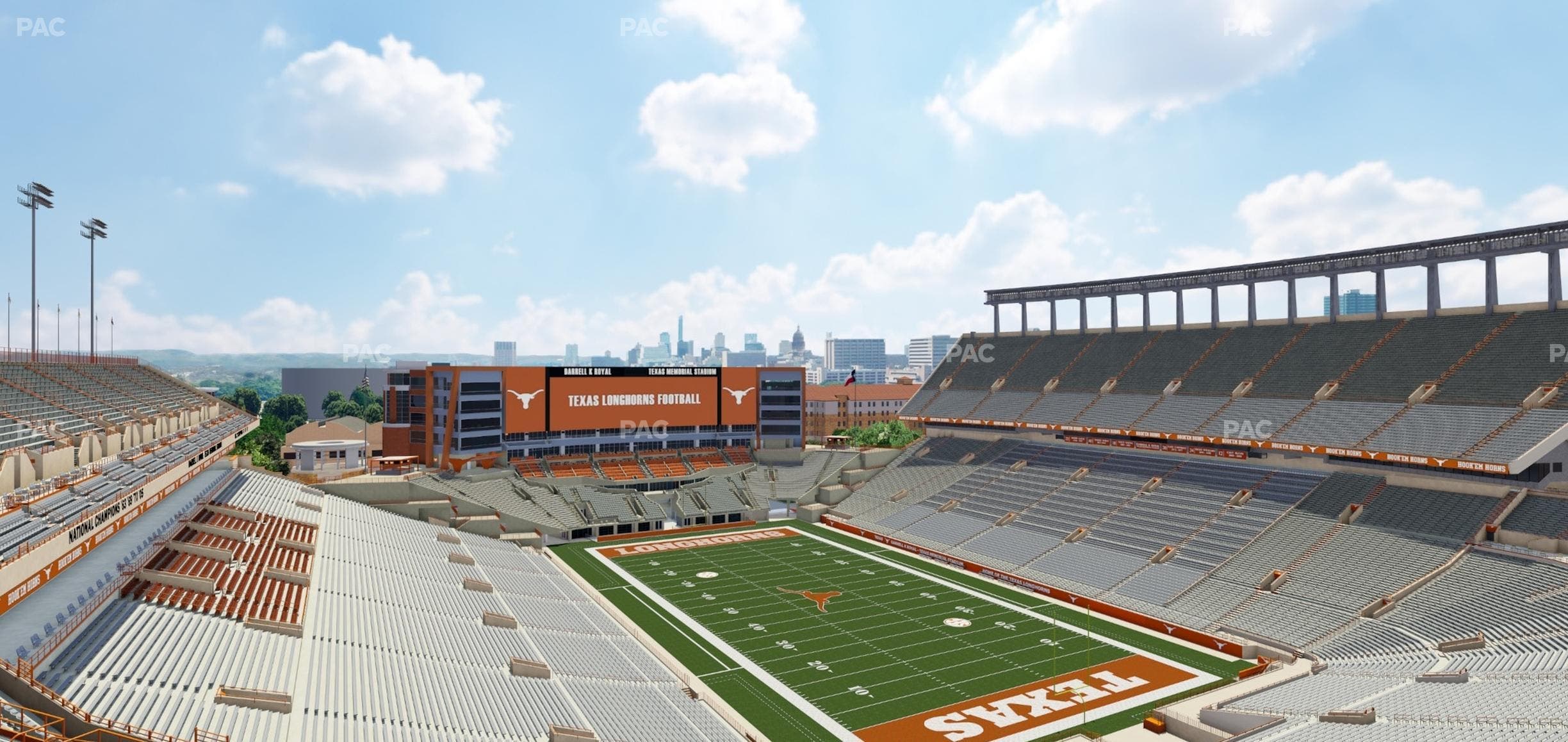 Darrell K Royal - Texas Memorial Stadium - Section 120 Seat View