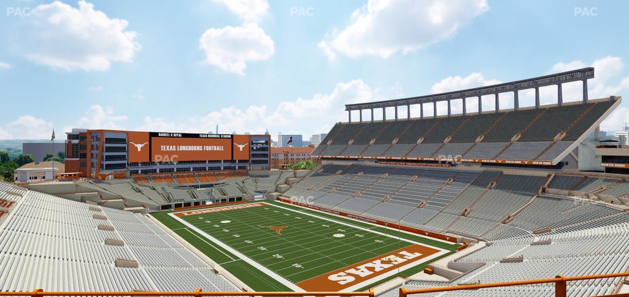 Darrell K Royal - Texas Memorial Stadium - Section 120 Seat View