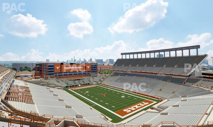 Darrell K Royal - Texas Memorial Stadium - Section 121 Seat View
