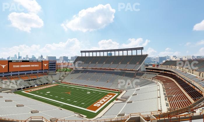 Darrell K Royal - Texas Memorial Stadium - Section 122 Seat View