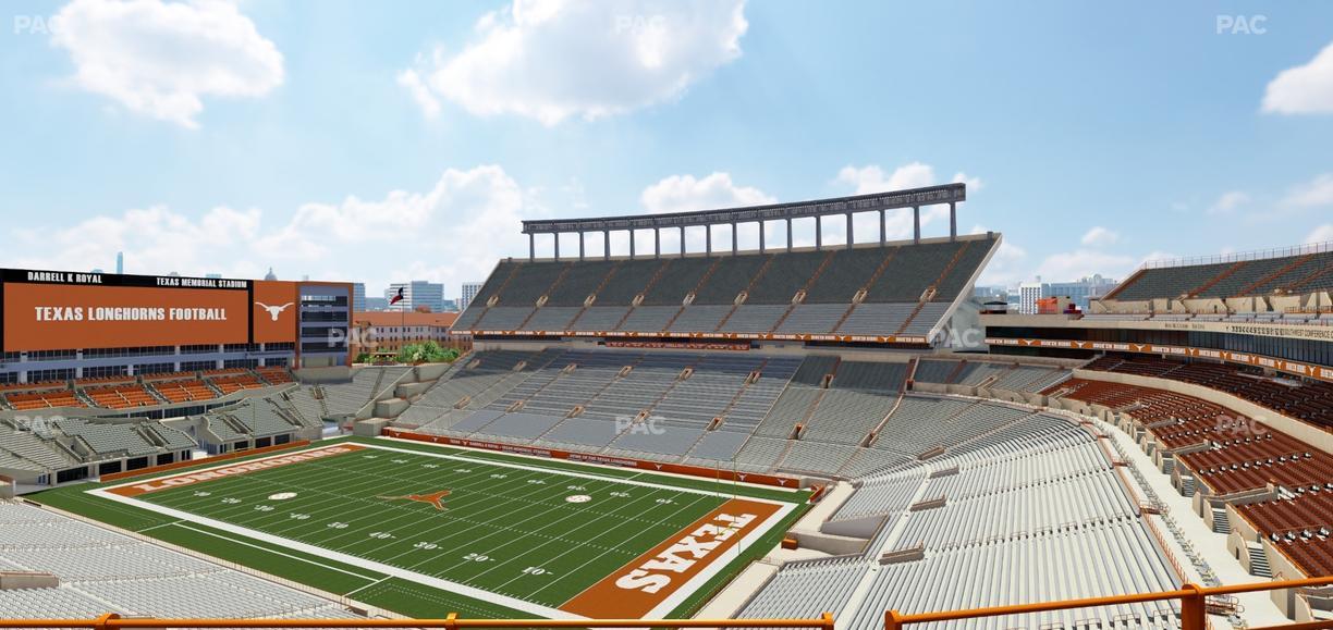 Darrell K Royal - Texas Memorial Stadium - Section 122 Seat View
