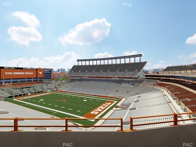Darrell K Royal - Texas Memorial Stadium - Section 122 Seat View