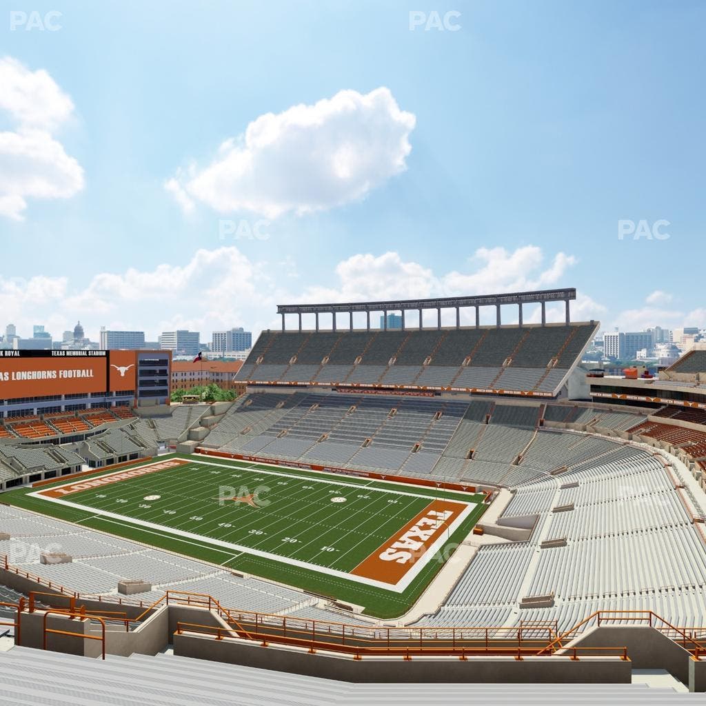 Darrell K Royal - Texas Memorial Stadium - Section 123 Seat View