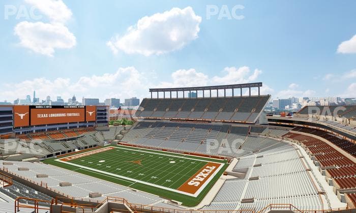 Darrell K Royal - Texas Memorial Stadium - Section 123 Seat View