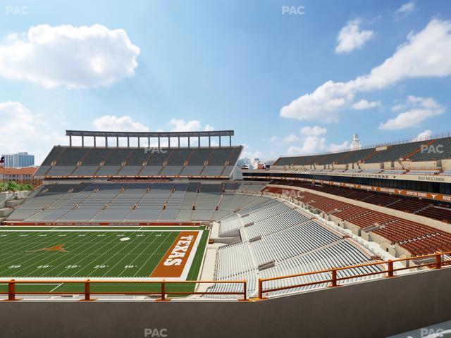 Darrell K Royal - Texas Memorial Stadium - Section 124 Seat View