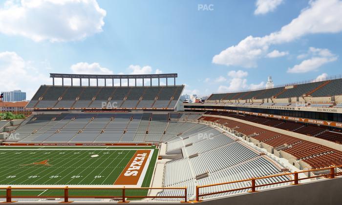 Darrell K Royal - Texas Memorial Stadium - Section 124 Seat View