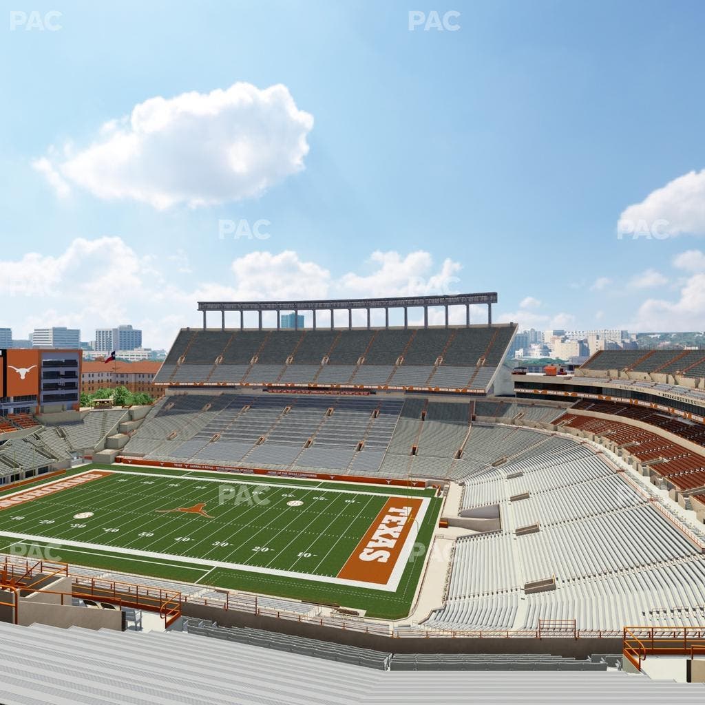 Darrell K Royal - Texas Memorial Stadium - Section 124 Seat View