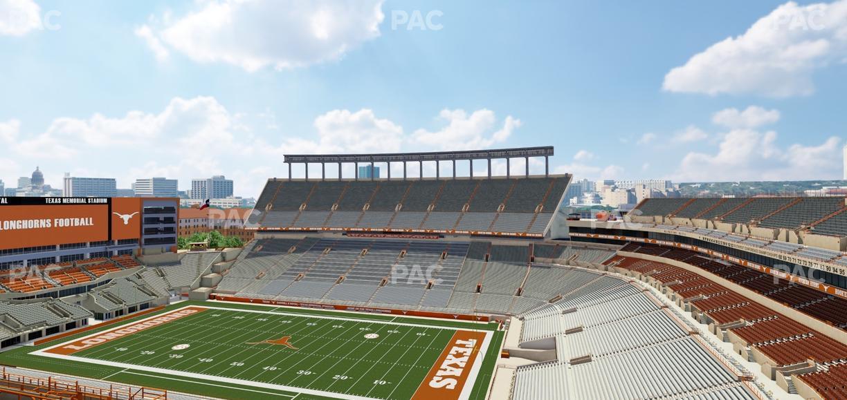 Darrell K Royal - Texas Memorial Stadium - Section 124 Seat View