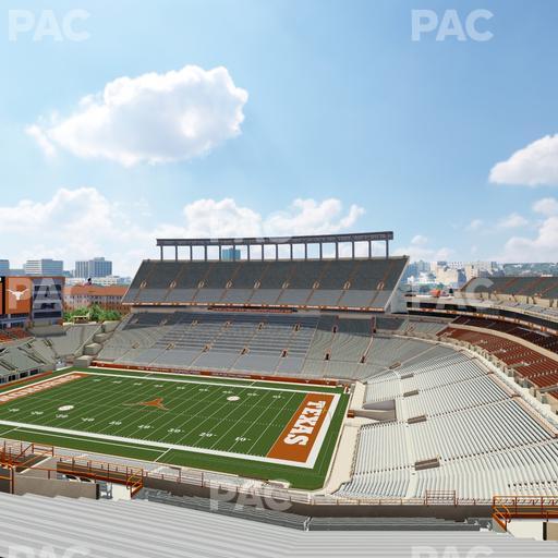 Darrell K Royal - Texas Memorial Stadium - Section 124 Seat View
