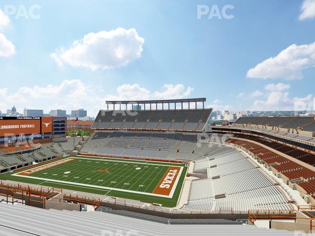 Darrell K Royal - Texas Memorial Stadium - Section 124 Seat View