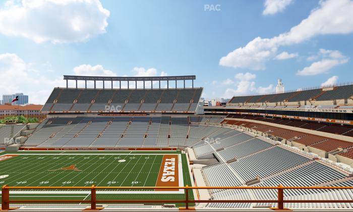 Darrell K Royal - Texas Memorial Stadium - Section 125 Seat View