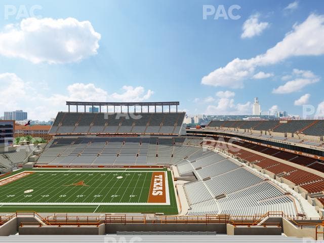 Darrell K Royal - Texas Memorial Stadium - Section 125 Seat View