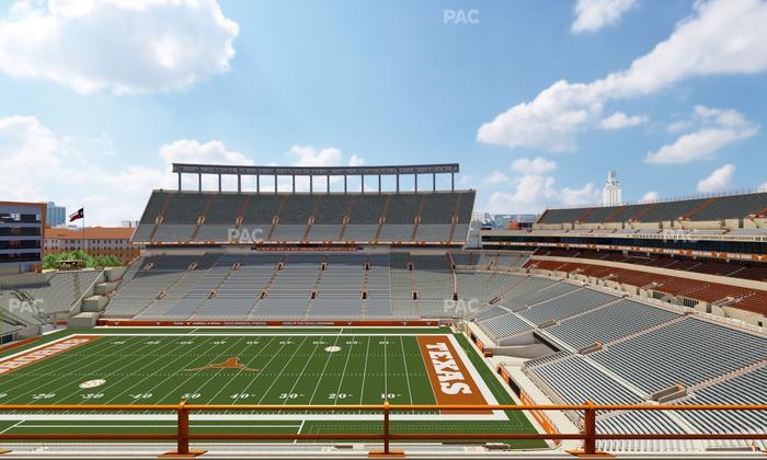 Darrell K Royal - Texas Memorial Stadium - Section 126 Seat View