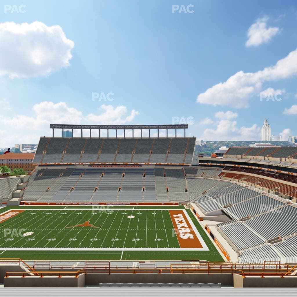 Darrell K Royal - Texas Memorial Stadium - Section 126 Seat View
