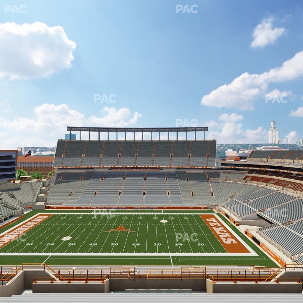 Darrell K Royal - Texas Memorial Stadium - Section 127 Seat View