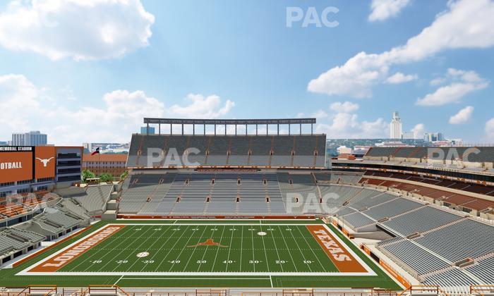 Darrell K Royal - Texas Memorial Stadium - Section 127 Seat View