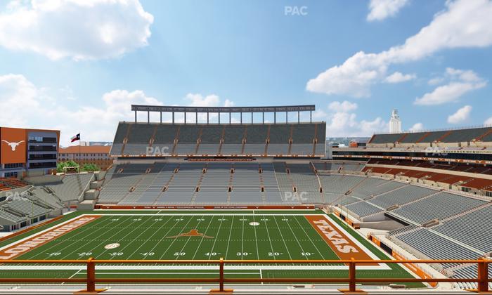 Darrell K Royal - Texas Memorial Stadium - Section 127 Seat View