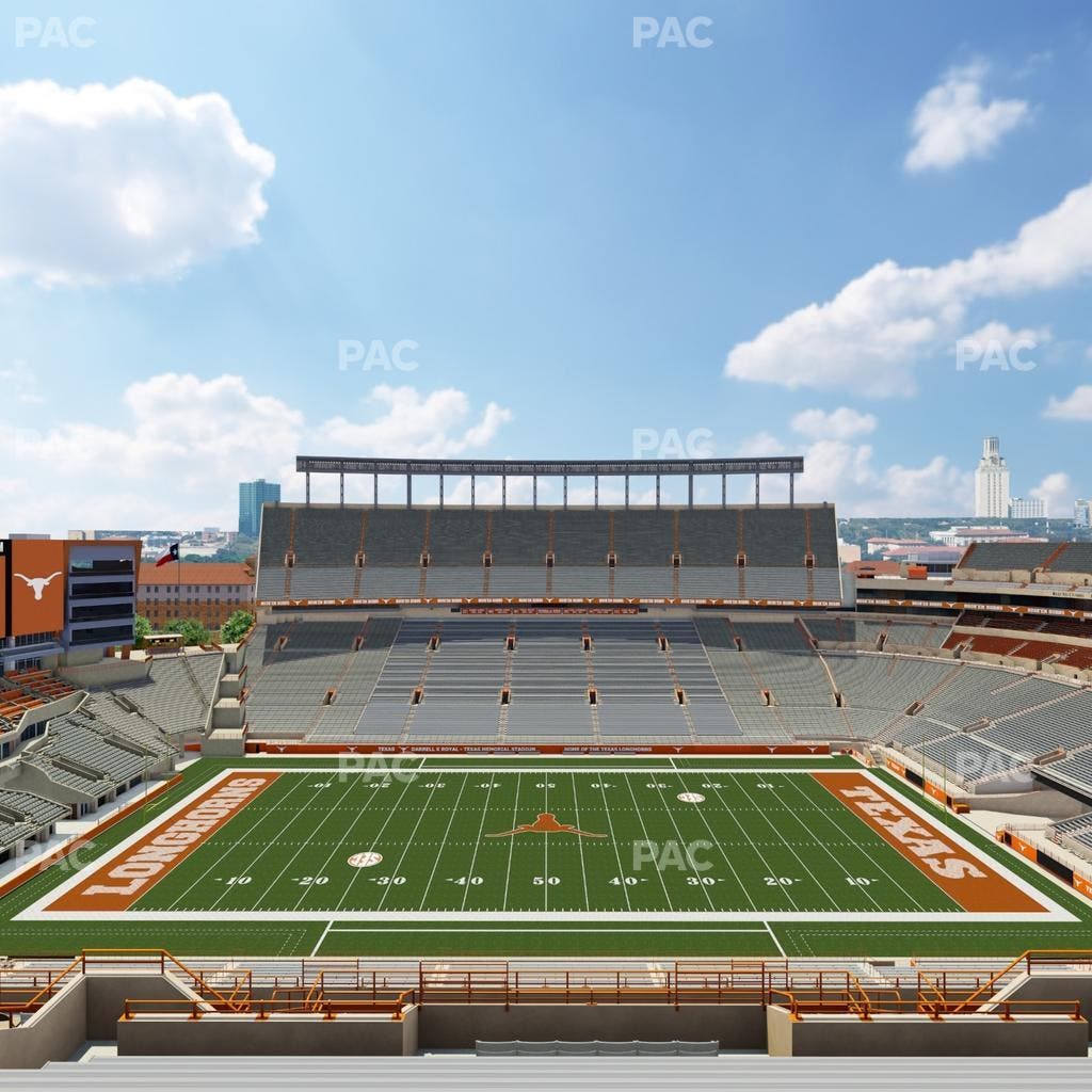 Darrell K Royal - Texas Memorial Stadium - Section 128 Seat View
