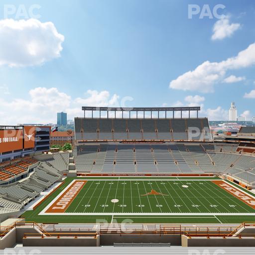 Darrell K Royal - Texas Memorial Stadium - Section 129 Seat View