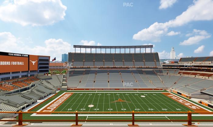 Darrell K Royal - Texas Memorial Stadium - Section 129 Seat View