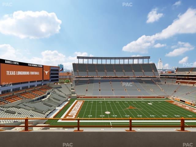 Darrell K Royal - Texas Memorial Stadium - Section 130 Seat View