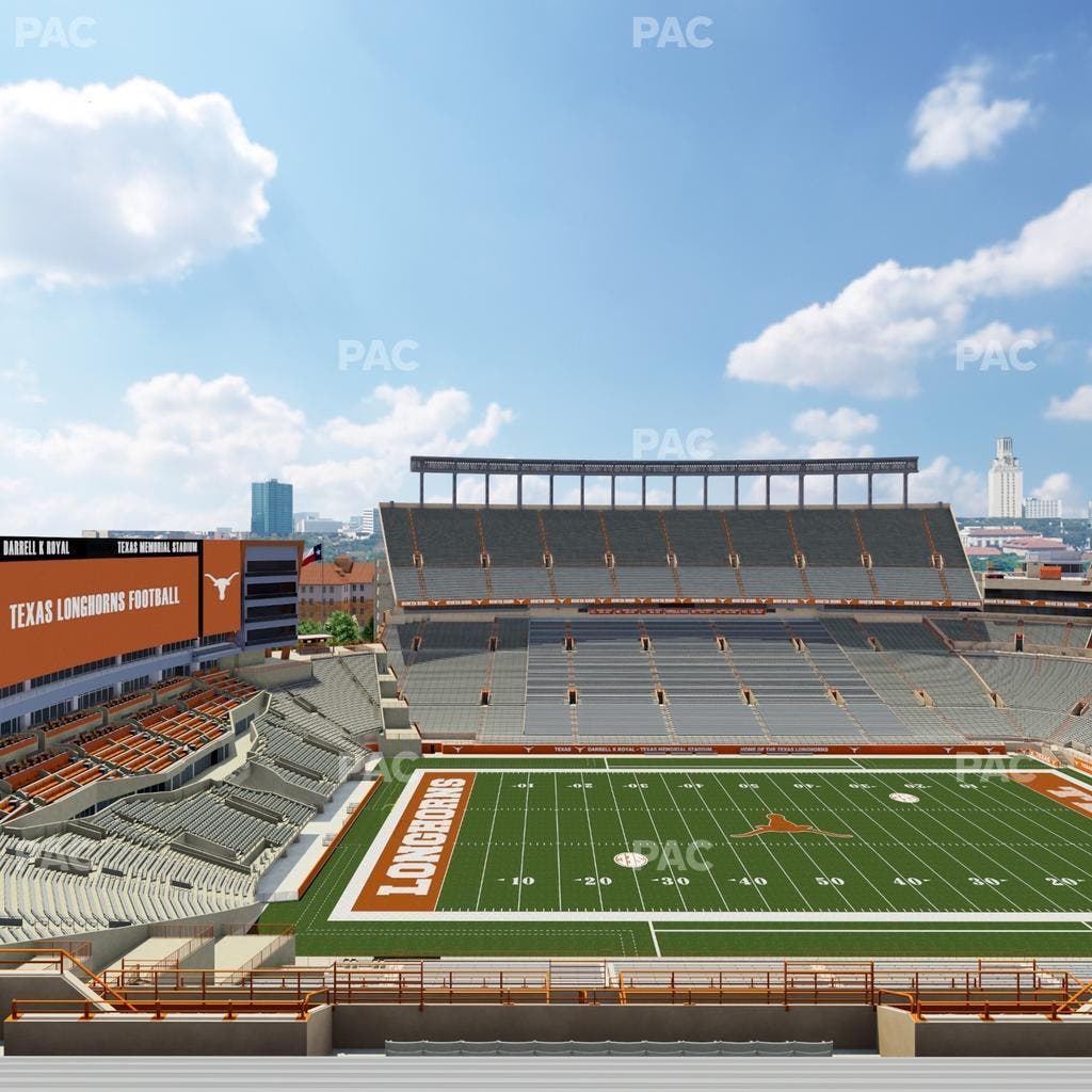Darrell K Royal - Texas Memorial Stadium - Section 130 Seat View