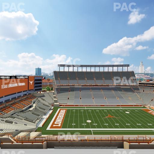 Darrell K Royal - Texas Memorial Stadium - Section 130 Seat View