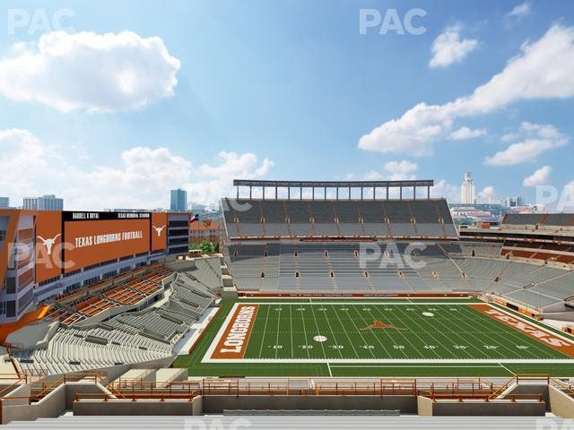 Darrell K Royal - Texas Memorial Stadium - Section 130 Seat View