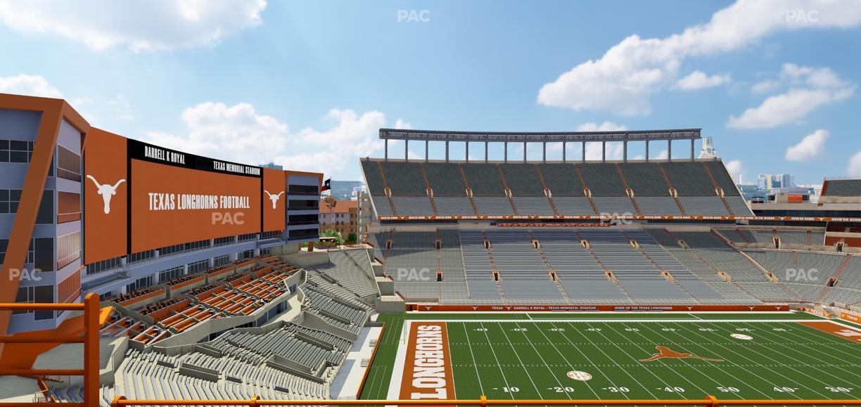 Darrell K Royal - Texas Memorial Stadium - Section 131 Seat View