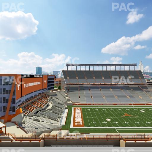 Darrell K Royal - Texas Memorial Stadium - Section 131 Seat View