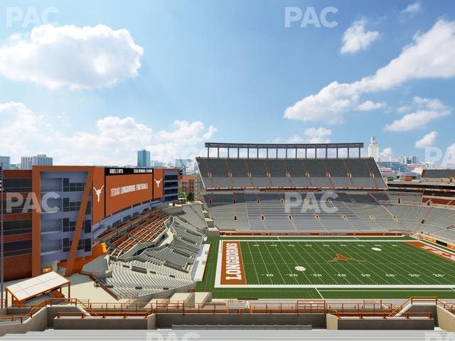 Darrell K Royal - Texas Memorial Stadium - Section 131 Seat View