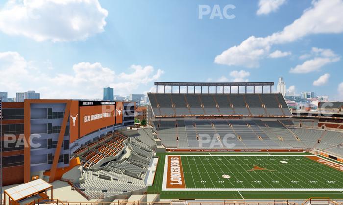Darrell K Royal - Texas Memorial Stadium - Section 131 Seat View
