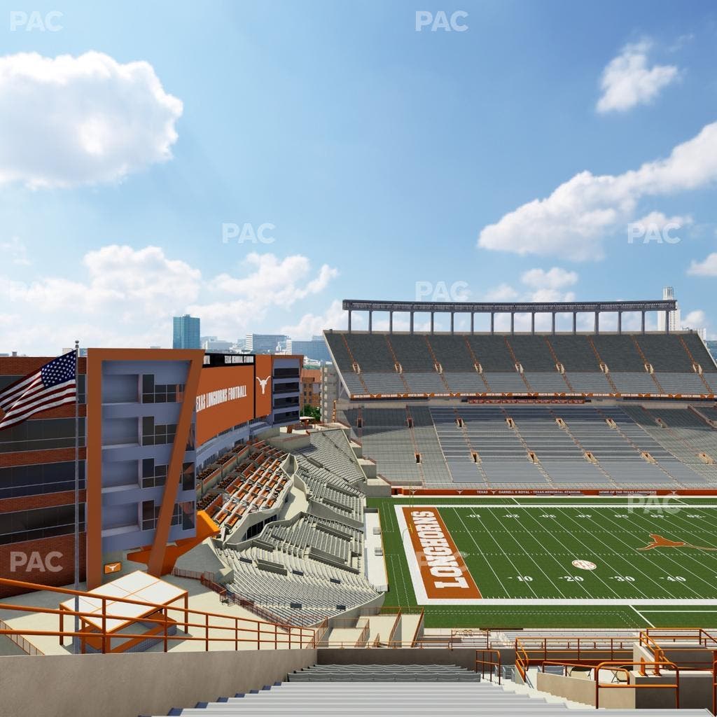 Darrell K Royal - Texas Memorial Stadium - Section 132 Seat View