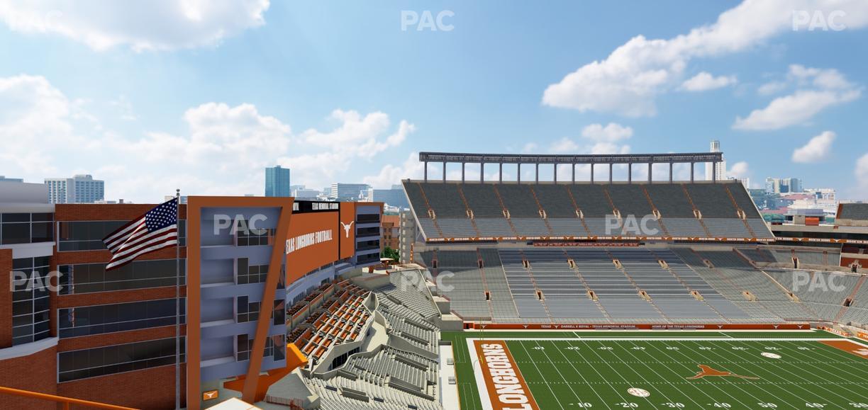 Darrell K Royal - Texas Memorial Stadium - Section 132 Seat View