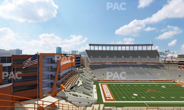 Darrell K Royal - Texas Memorial Stadium - Section 132 Seat View