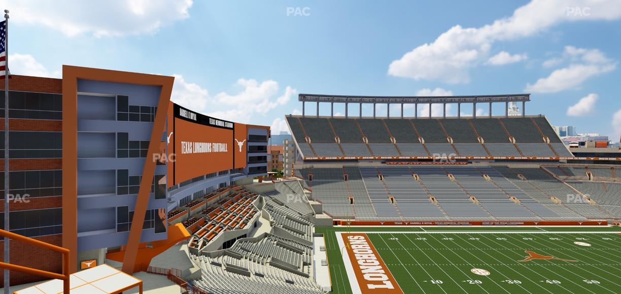 Darrell K Royal - Texas Memorial Stadium - Section 132 Seat View