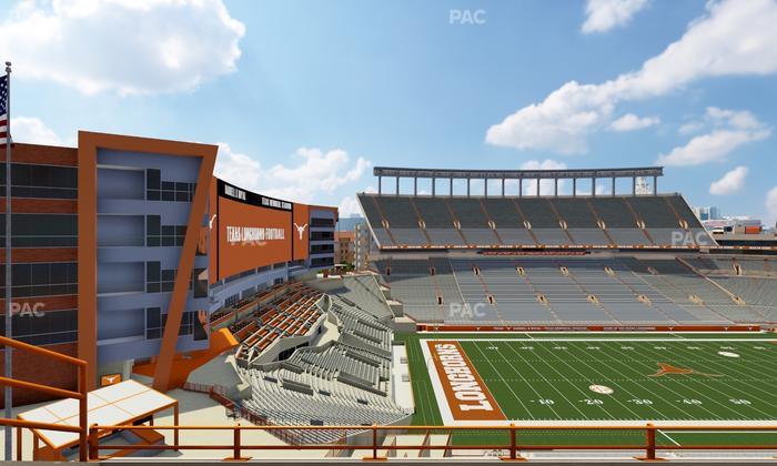 Darrell K Royal - Texas Memorial Stadium - Section 132 Seat View
