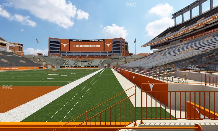 Darrell K Royal - Texas Memorial Stadium - Section 14 Seat View