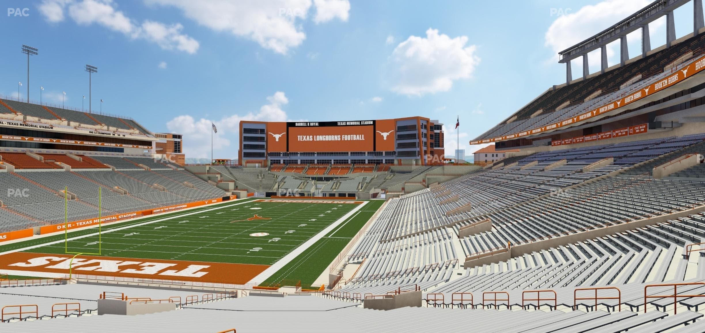 Darrell K Royal - Texas Memorial Stadium - Section 14 Seat View