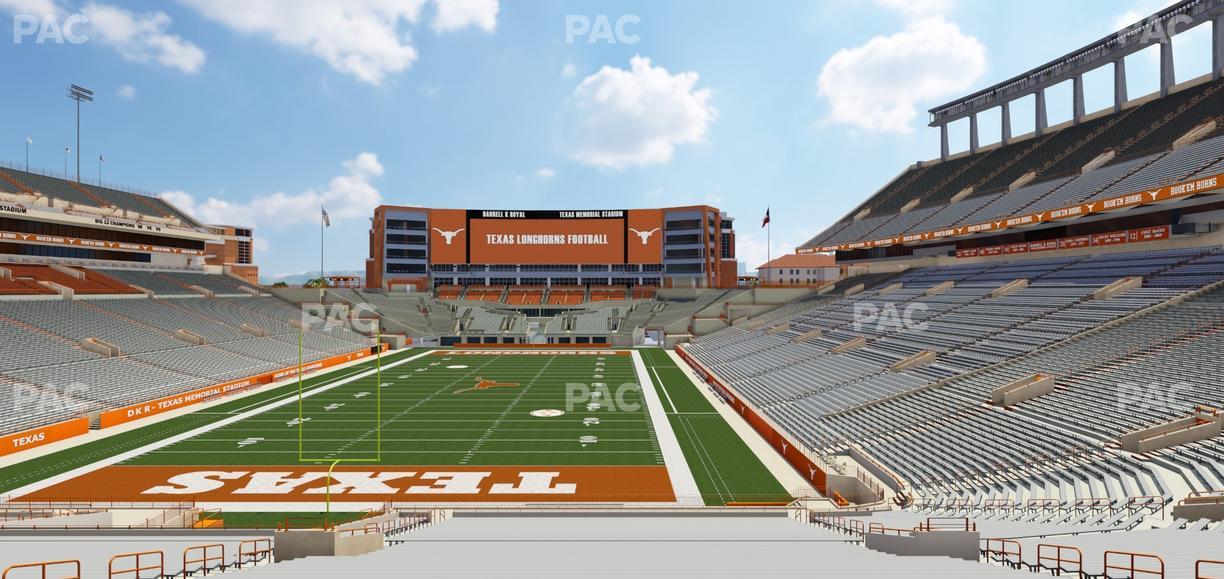 Darrell K Royal - Texas Memorial Stadium - Section 15 Seat View