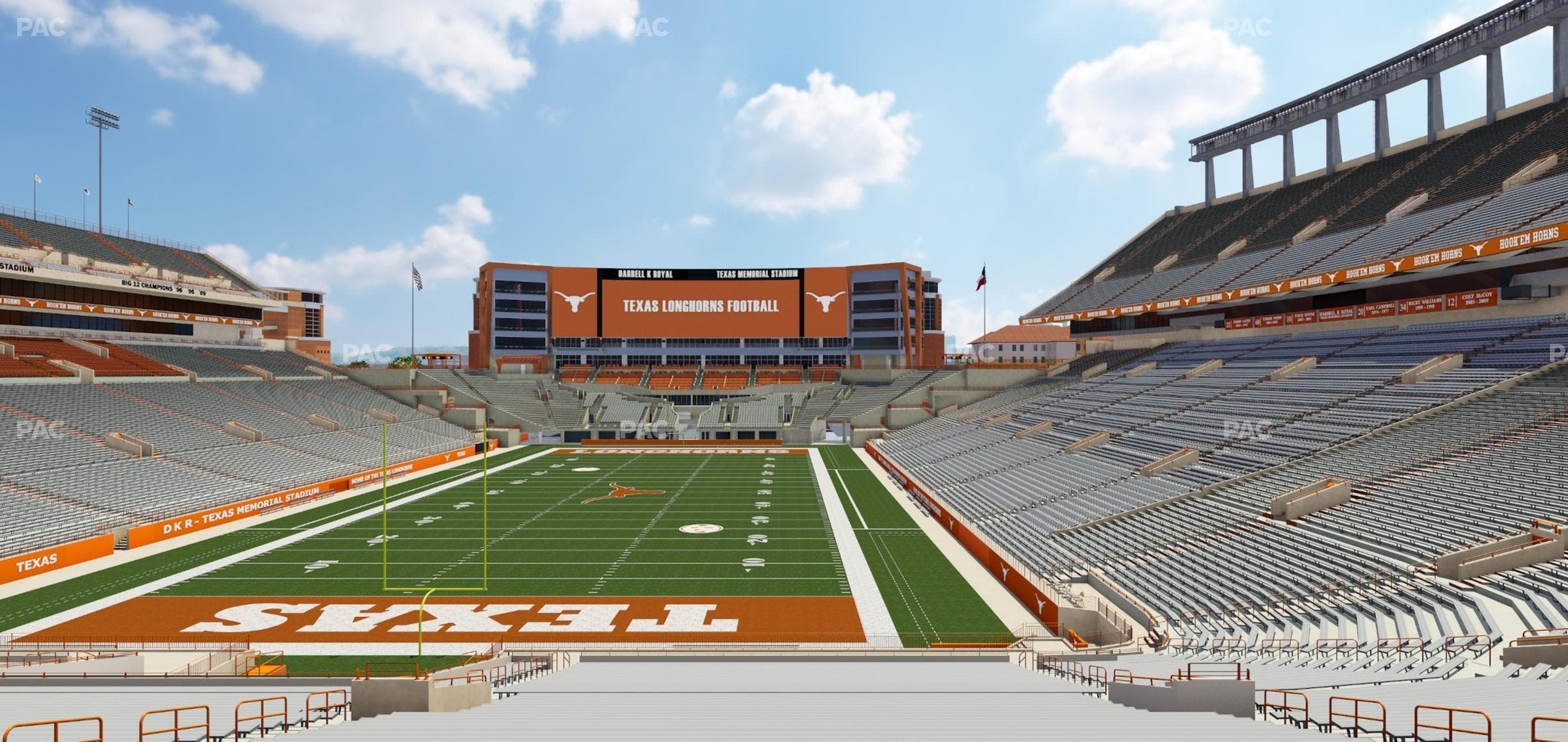 Darrell K Royal - Texas Memorial Stadium - Section 15 Seat View