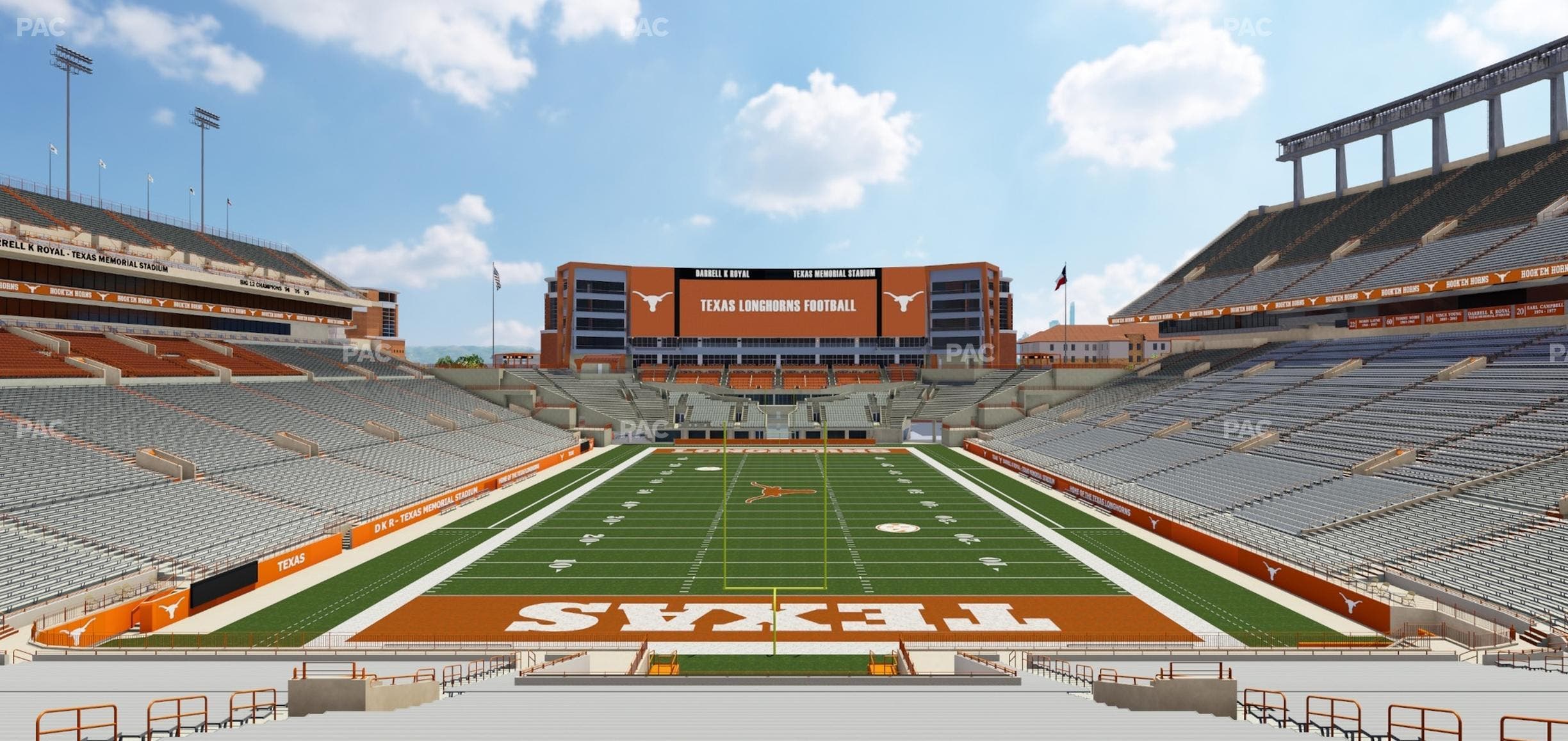 Darrell K Royal - Texas Memorial Stadium - Section 16 Seat View