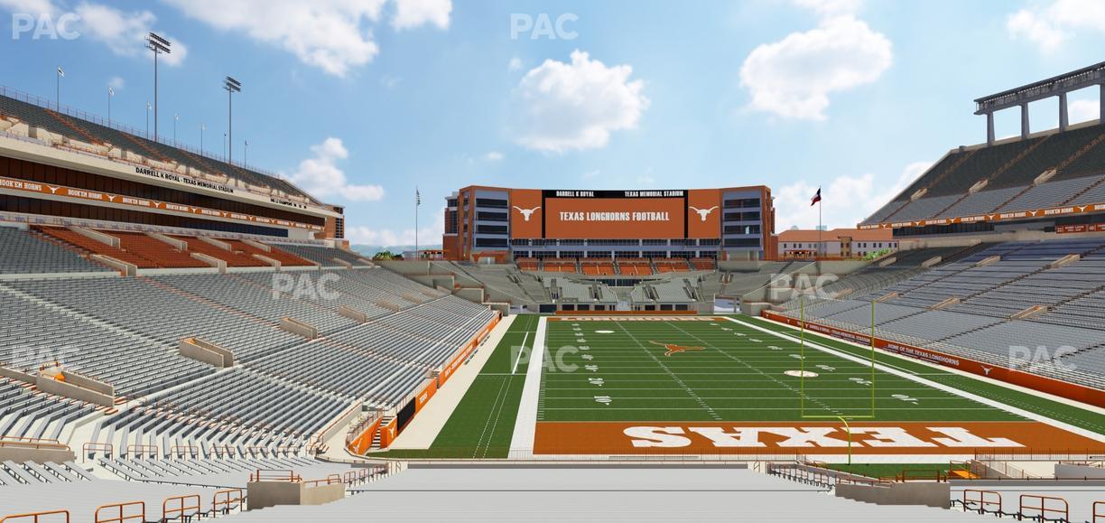 Darrell K Royal - Texas Memorial Stadium - Section 17 Seat View