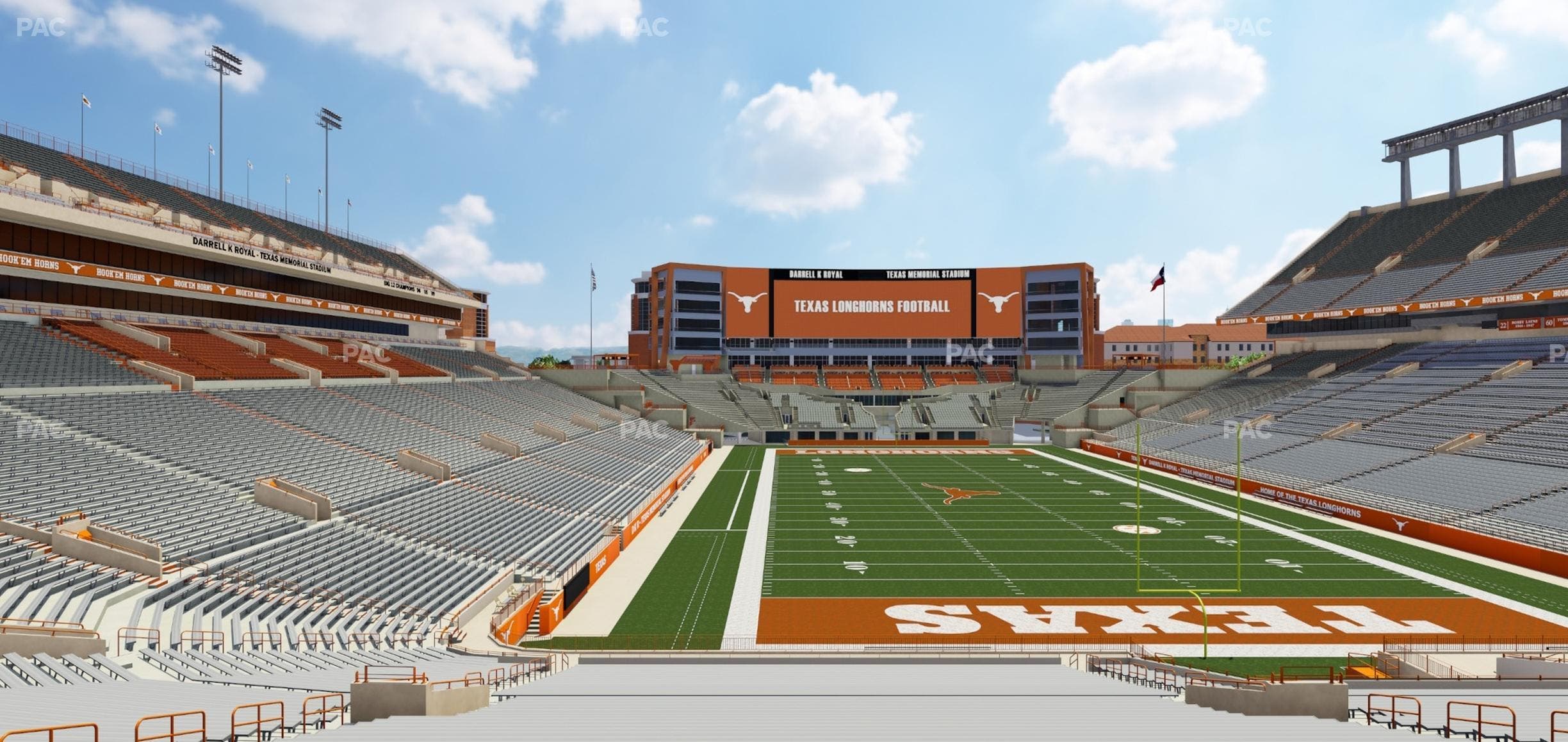 Darrell K Royal - Texas Memorial Stadium - Section 17 Seat View