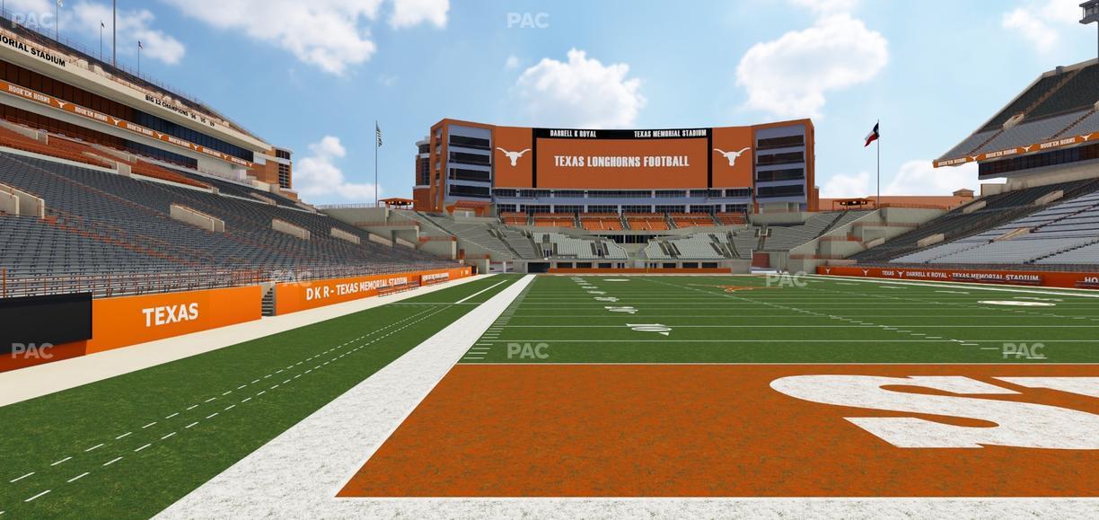 Darrell K Royal - Texas Memorial Stadium - Section 17 Seat View