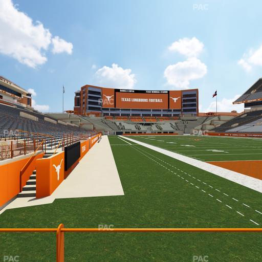 Darrell K Royal - Texas Memorial Stadium - Section 18 Seat View