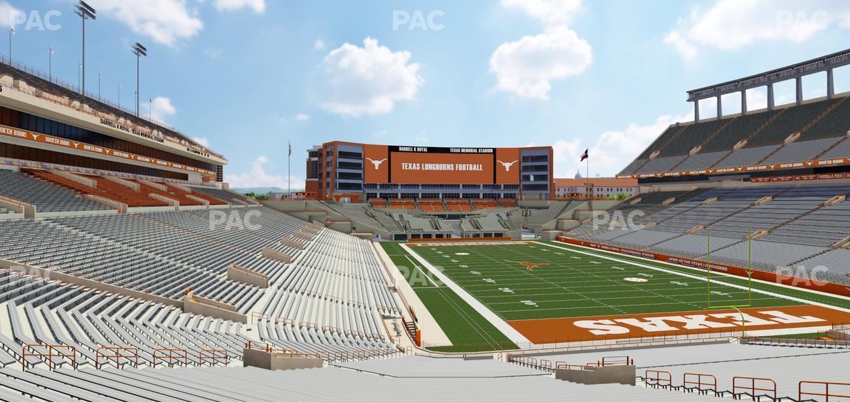 Darrell K Royal - Texas Memorial Stadium - Section 18 Seat View