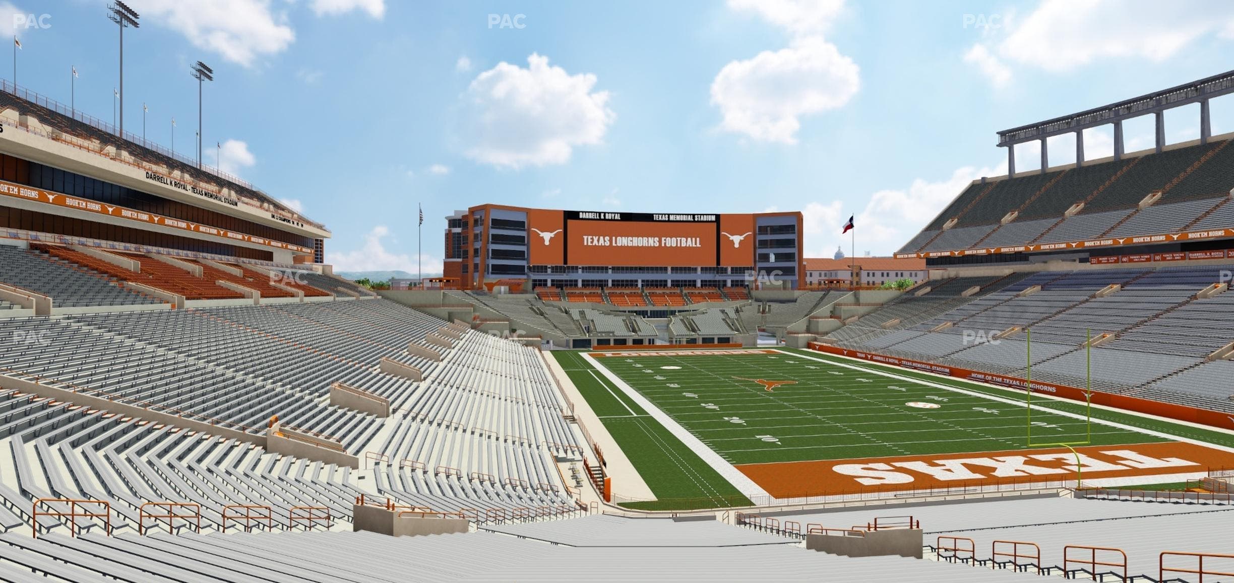 Darrell K Royal - Texas Memorial Stadium - Section 18 Seat View